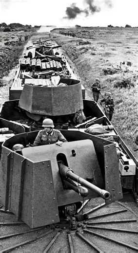 Legendary Panzerzug in Action | WWII History