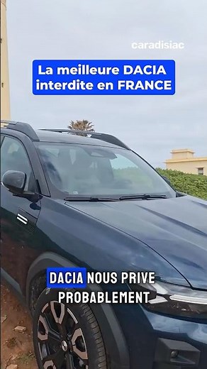 Dacia Bigster: the best Dacia banned in France