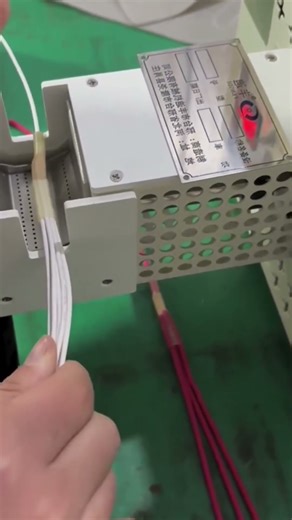 Cable Fix In head Process #wiremachinery