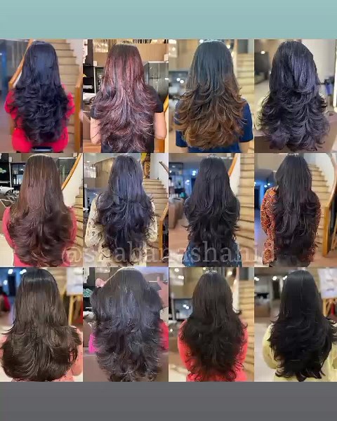 Step Hair Cutting | Different Types of Layer Haircuts for Girls