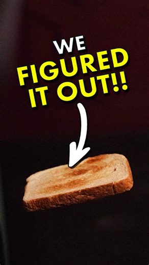 305K views · 29K reactions | We made a whole physics video about falling toast (why it always lands butter side down) | Be Smart | Facebook