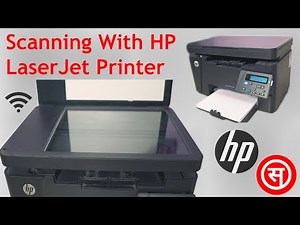 Scanning Quality of Documents With HP Printer - Laser Pro M126nw | LaserJet Black and White Printer