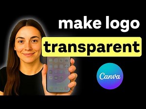 How to Make a Logo Transparent in Canva