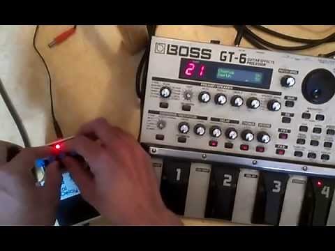 How to use Feedback on Boss GT-6 Guitar Effects Processor