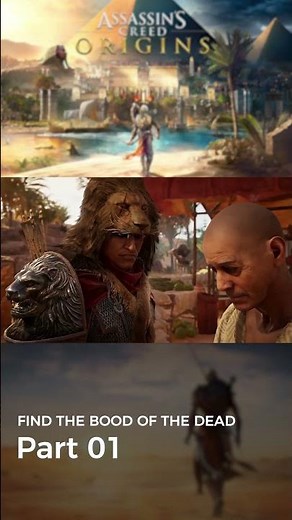 Finding the Book of the Dead (Part 1) - AC Origins Side Quest Walkthrough #gaming #acorigins #games