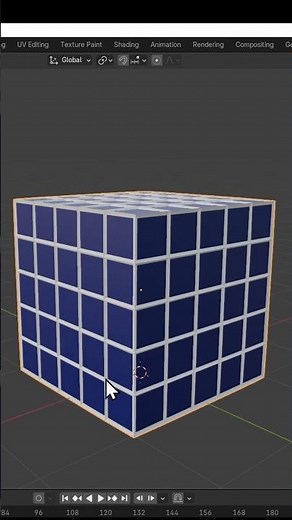 wireframe modifier in blender #blender #modifiers