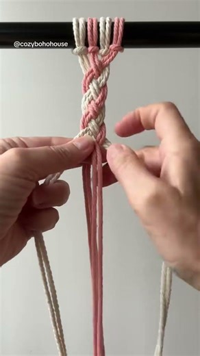 👉 Wait… this turns into THIS Beginner Friendly Tutorial Step by Step#macrameknot #macrame tutorial