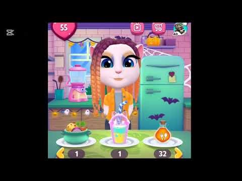 My talking Angela eating challenge 🤙 😛😋🫡💪