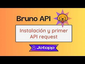 Instalación, UI y primer request con BRUNO, el API client SUSTITUTO DE POSTMAN