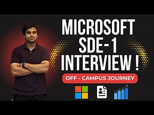 Microsoft Interview Experience || Off Campus || Complete Process
