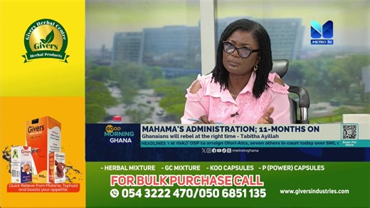 #GoodMorningGhana || Nov 24, 2025 | Metro TV Ghana