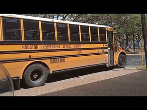 school bus backing up