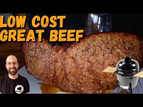 HOW TO SMOKE A BEEF JOINT || ALDI KAMADO