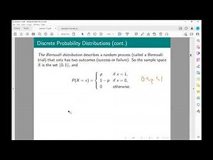 REGZ9073 Lecture 17: Random Variables and Probability Distributions