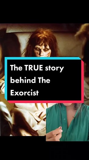 Did you know The Exorcist was based on a true story? #greenscreen #theexorcist #theexorcist1973 #paranormalactivity #moviesbasedonreallife #moviesbasedontrueevents #creepytok