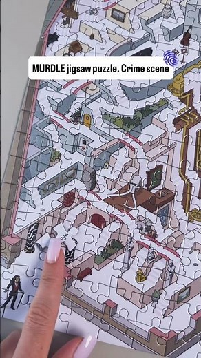 MURDLE did it, totally satisfying jigsaw puzzle 500 pieces #puzzle #murdle #detective