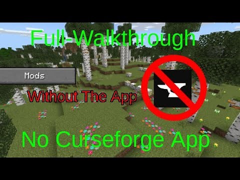 How To Get Curseforge Mods Without The App