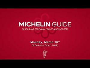MICHELIN Guide Ceremony France & Monaco 2026