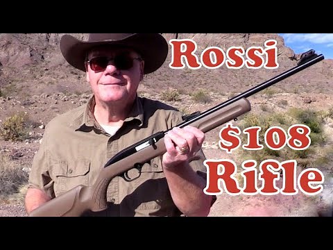 Rossi RS22 Rimfire Rifle - Best $108 I Ever Spent on a .22 Rifle! I Love This Brown Stock Beauty!