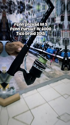 2K views · 634 reactions | Combo para pescar lo que quieras desde la playa: penn pursuit IV 4000, penn prevail III 9, línea tico braid 30lb. Este combo de pesca ¿con que pescado lo vas a estrenar? Comenta #pennfishing #fishing #pescado #pescadeportiva #fish #fishing #pescadores | El fisher store | Facebook