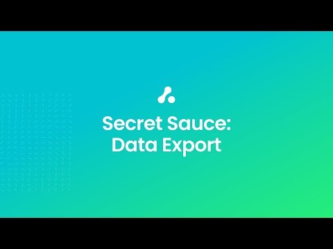 HubSpot + Attribution - Part 9 | Secret Sauce: Data Export