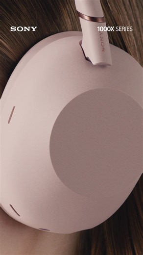 The WH-1000XM6 Noise Cancelling headphones, now in Sand Pink! | Sony Electronics