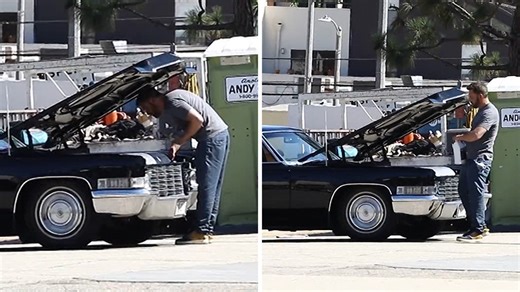 Ben Affleck's Classic Cadillac Breaks Down Amid L.A. Heat Wave