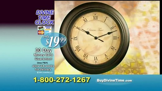 Divine Time TV Spot, 'Scripture Reading Clock'