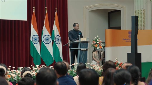 Highlights of 79th Independence Day of the Republic of India celebrated in Vienna, Austria. | India in Austria (Embassy of India, Vienna)