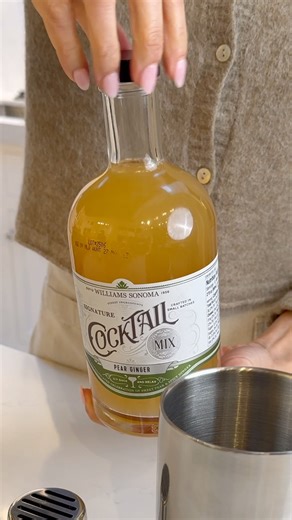 Williams Sonoma on Instagram: "Here’s what we’re drinking this Dry January 🍐🍸@heyitsmisslena’s non-alcoholic take on a Pisco Sour delivers all the flavor, minus the alcohol. Find the recipe for her Pear Ginger Pisco Sour below and shop our cocktail mixes at the link in bio. Pear Ginger Pisco Sour Ingredients: 3 oz. chilled Pear Ginger Cocktail Mix 2 oz. chilled coconut water 3/4 oz. fresh lime juice 1 chilled egg white Sliced pear for garnish Nonalcoholic bitters for garnish Directions: In a c