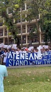 LOOK: Students and faculty of the Ateneo de Davao University staged a walkout today, September 23, as part of the continuing protests nationwide against corruption. The walkout assembled in the campus grounds before proceeding to Roxas Avenue. Catholic schools under CEAP have launched statements and activities in their respective campuses to denounce systemic corruption and repression that have plagued the country. | Wendyl Geronimo | Davao Today