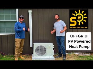 How I Installed a Solar Mini Split in My Neighbors Shop Step by Step!
