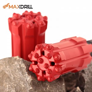 [Hot Item] Maxdrill St58 Drop Center Retrac Skirt 89mm Button Bit