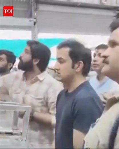 61K views · 1.9K reactions | Sikar, Rajasthan | Former Indian cricketer Gautam Gambhir visited Khatu Shyam Temple | The Times of India | Facebook