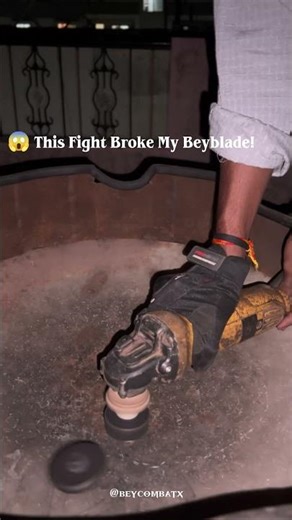 😱 This Fight Broke My Beyblade! 🔥 #beybladeburst #beybladetournament #experiment