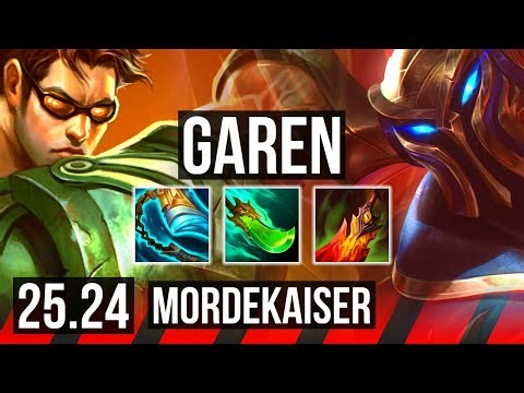 GAREN vs MORDEKAISER (TOP) | 39K damage | EUW Diamond | 25.24