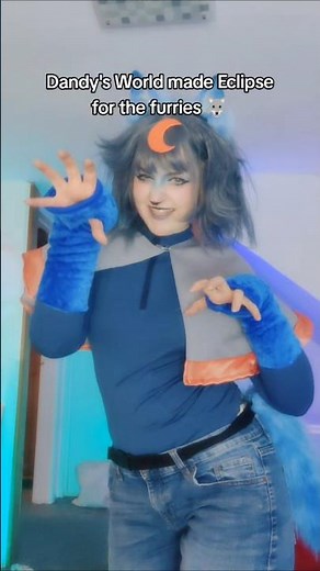 Eclipse is so cool ❤️ #dandysworld #eclipse #cosplay #roblox #furry #cosplayer #dandy #gaming #fyp
