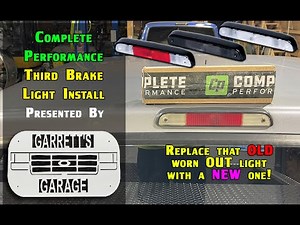 Installing a Complete Performance Third Brake Light on your OBS Ford