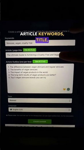 Create blog articles in 30 seconds with AI! #copylime #aitools #aicopywriting