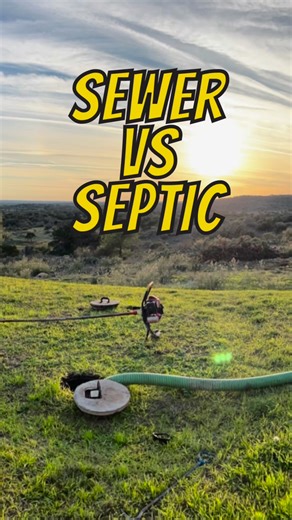 Septic vs. sewer. Which lifestyle would you choose? #poorpumpersociety #septictank #reels | Poor Pumper Society