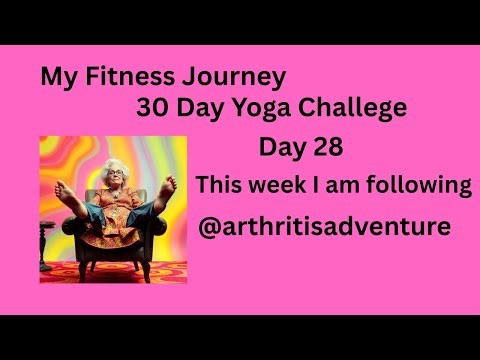 Day 28 of 30 day yoga challenge | Just Fabulous #fitnessjourney