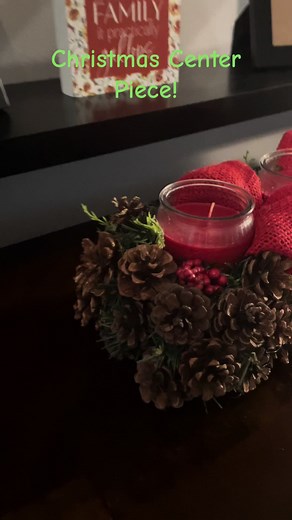 Pine Cone Christmas center piece! A new design of mine. Follow for more and Shop at my Etsy! #etsyshop #etsy #religion #christmas #christian #love #pinecones #candles #loveyou #spunkys #holiday #holidays #centerpiece #tabledecor #fireplace #fireplacedecor #christmasdecor #decor #handmade #applespice #crafts #christmasdecorations #garland #holidaydecor #heavy #delicate #foryou