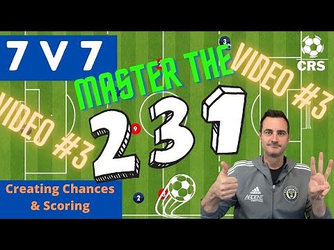 7v7 Soccer 2-3-1 Video #3: Creating Chances in the Final 3rd