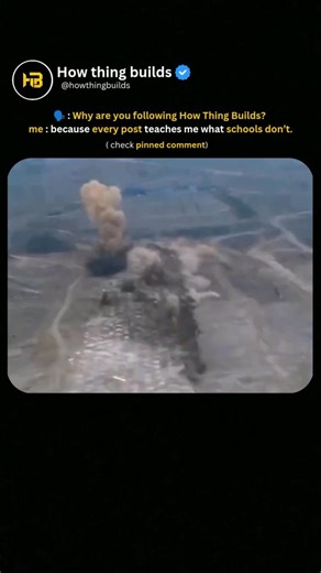 How Thing Builds | Ever seen the ground explode in perfect waves like a chain reaction?🌋➡️🌋 This video shows an amazing mining trick called cast blasting —... | Instagram