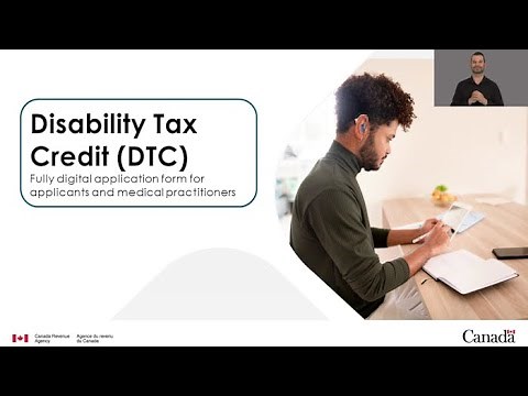 Webinar - Disability tax credit (DTC) – Fully digital application form for medical practitioners
