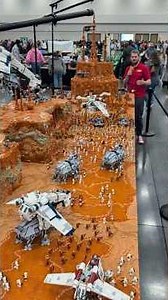 Huge LEGO Star Wars Geonosis by ‪@SolidBrixStudios‬