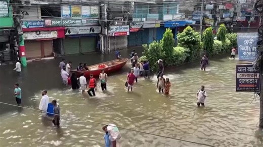 As rising sea levels swallow Bangladesh’s land, its climate refugees are forced to adapt