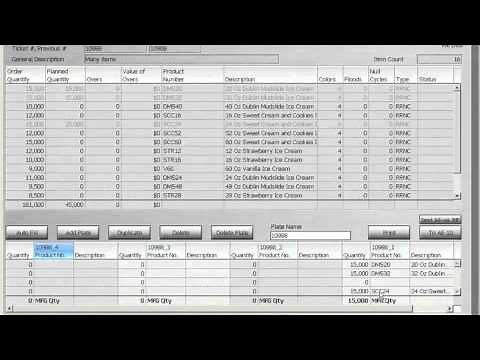Label Print MIS: Label Traxx File Planning