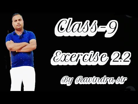 #Class 9 solutions exercise 2.2#maths 