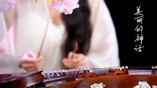 王沐柔 on Instagram: "This is a traditional Chinese musical instrument -- dulcimer（扬琴） #hanfu #中国汉服 #中国乐器 #中国传统乐器 #扬琴"
